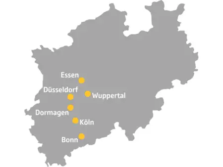Foerderung Karte Nordrhein Westfalen